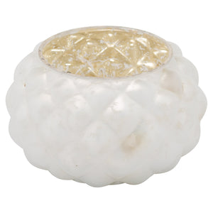 The Noel Collection Small White Votive Candle Holder