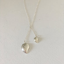 Load image into Gallery viewer, Chris Lewis Sterling Silver Teardrop Flame Necklace
