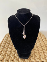 Load image into Gallery viewer, Chris Lewis Sterling Silver Teardrop Flame Necklace
