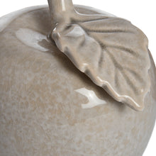 Load image into Gallery viewer, Antique Grey Ceramic Apple
