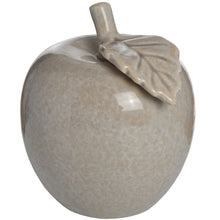 Load image into Gallery viewer, Antique Grey Ceramic Apple
