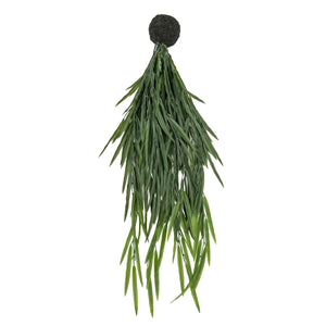 Faux Trailing Spiky Rhipsalis Fern in Soil