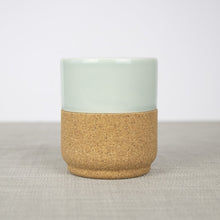 Load image into Gallery viewer, Unique Cork &amp; Ceramic Coffee or Tea Mug - Aqua by Loveliga
