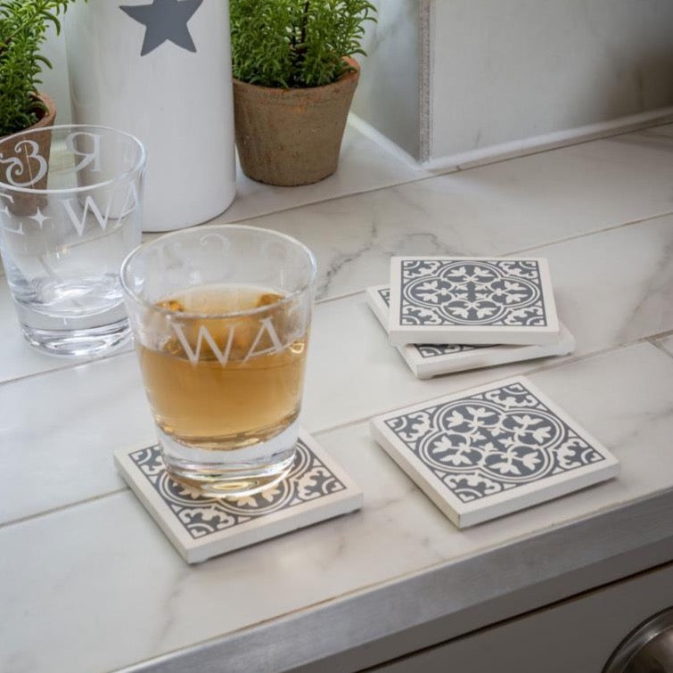 Persian Printed Coasters - set of 4