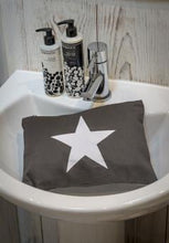 Load image into Gallery viewer, Charcoal Grey Star Makeup - Wash-Bag
