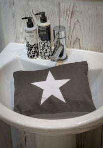 Charcoal Grey Star Makeup - Wash-Bag