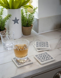 Persian Printed Coasters - set of 4